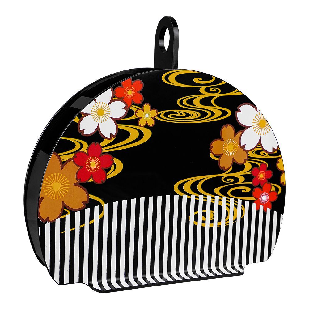 Kaligon Beauty Makeup Organizer, Black, 8007-B - Front View