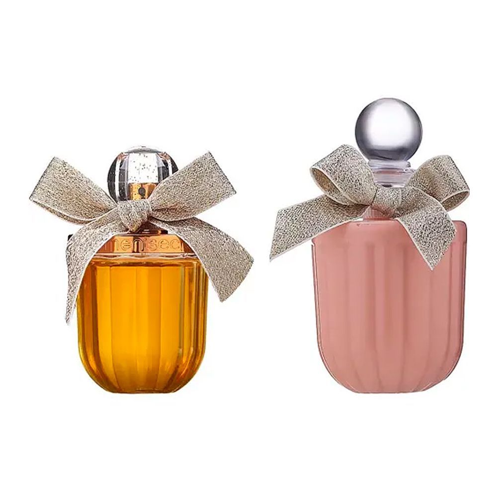 Women Secret Gold Seduction Gift Set, For Women, Eau de Parfum Natural Spray 100ml+Body Lotion 200ml - Front View