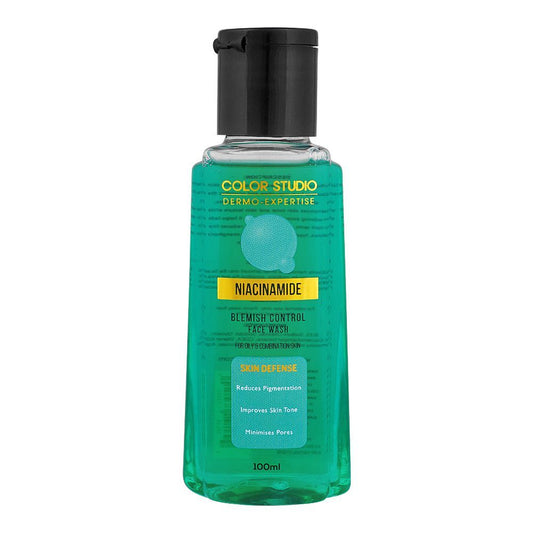 Color Studio Niacinamide Face Wash, Blemish Control, For Oily & Combination Skin, 100ml - Front View