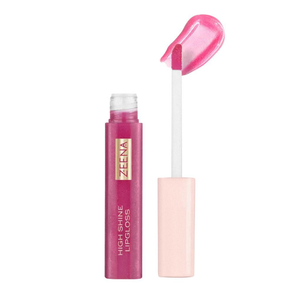 Zeena High Shine Lip Gloss, 040 So Pink - Front View