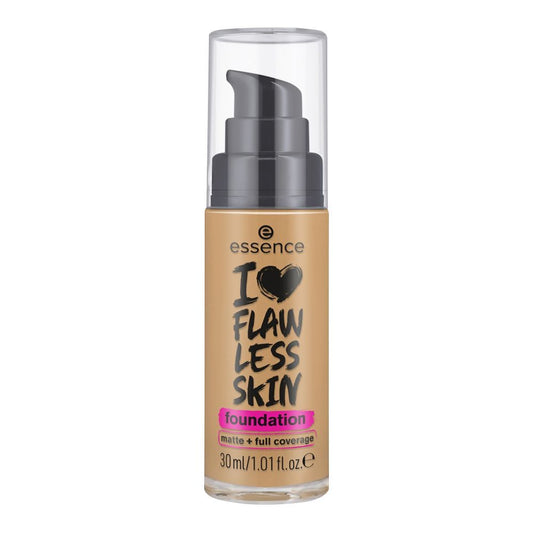 Essence I Love Flawless Skin Long Wear SPF-20 Foundation, 90 Dark Send - Front View