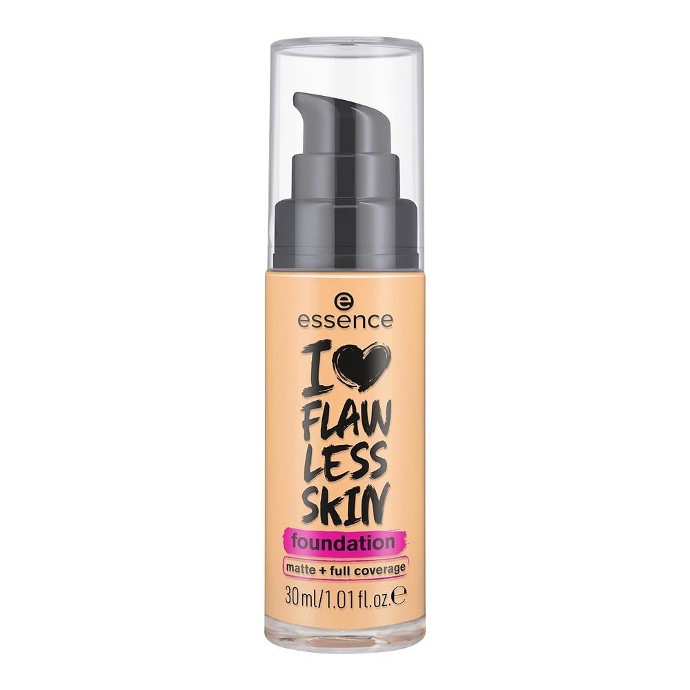 Essence I Love Flawless Skin Long Wear SPF-20 Foundation, 60 Dark Ivory - Front View