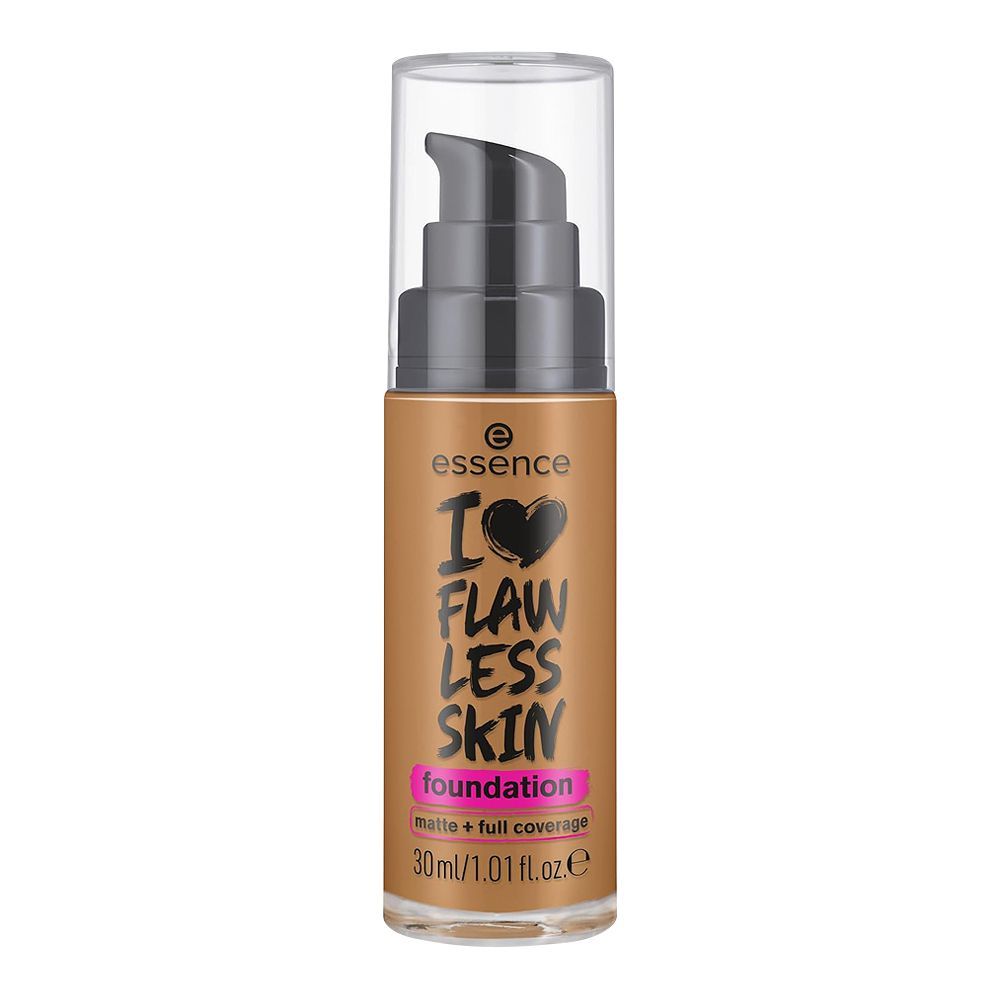 Essence I Love Flawless Skin Long Wear SPF-20 Foundation, 130 Dark Beige - Front View