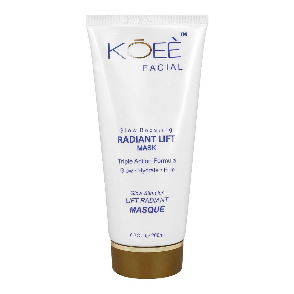 Koee Facial Glow Boosting Radiant Lift Mask, 200ml - Front View