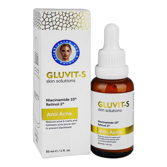 Gluvit's Anti Acne Serum, 30ml - Front View