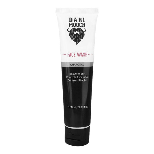 Dari Mooch Charcoal Face Wash, 100ml - Front View