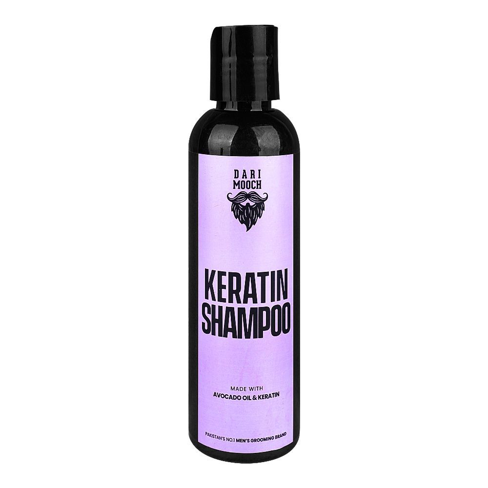 Dari Mooch Keratin Shampoo, Avacado Oil & Keratin, 180ml - Front View