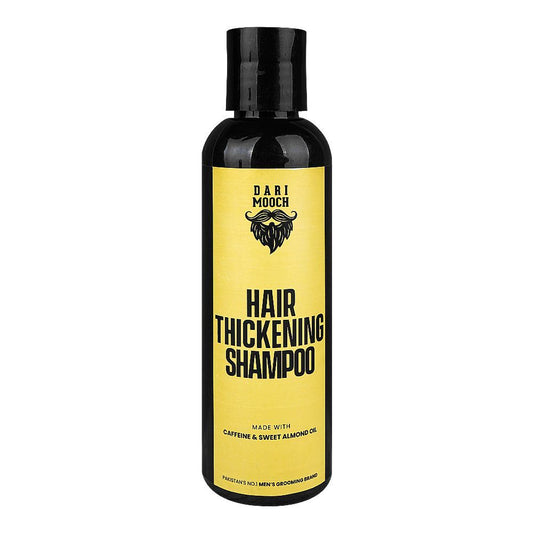 Dari Mooch Hair Thickening Shampoo, Caffeine & Sweet Almond Oil, 180ml - Front View