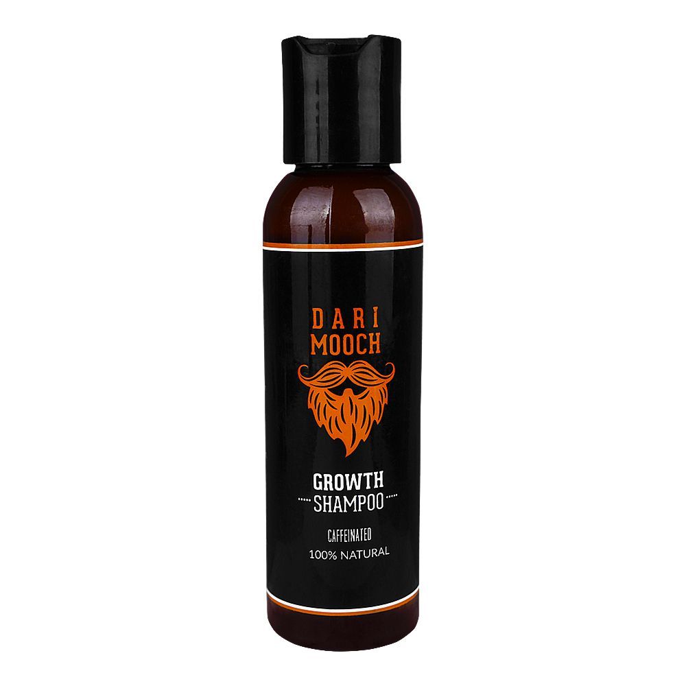 Dari Mooch Caffeinated Growth Shampoo, 120ml - Front View