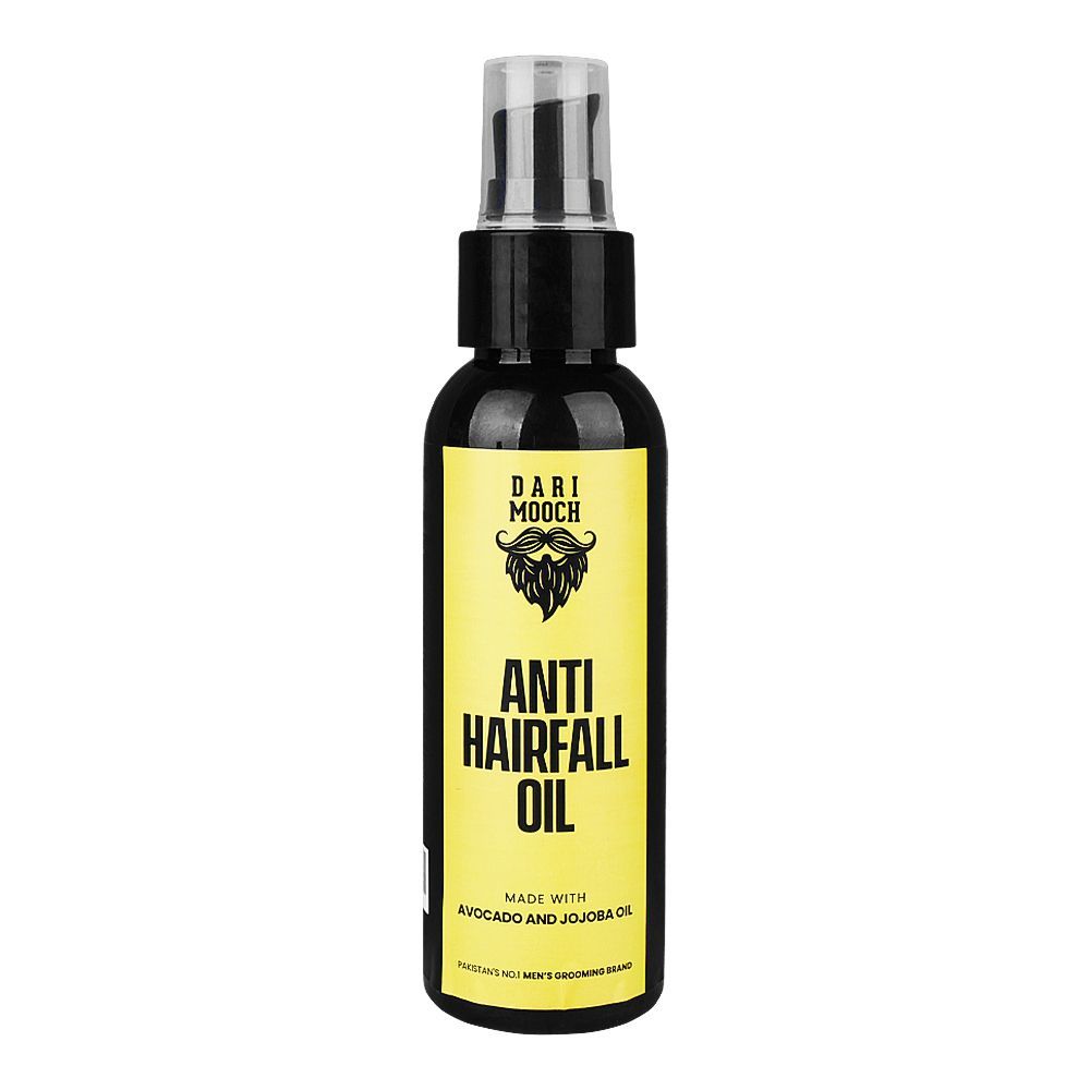Dari Mooch Avocado And Jojoba Oil Anti, Hair fall Oil, 100ml - Front View