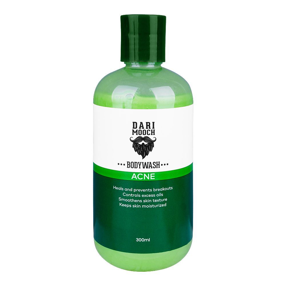 Dari Mooch Acne Body Wash, 300ml - Front View