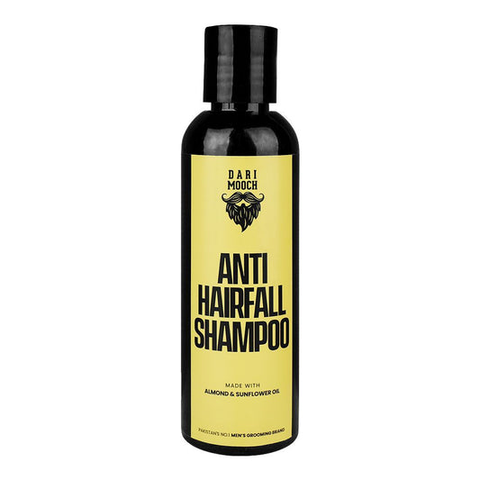 Dari Mooch Almond & Sunflower Oil Anti Hair fall Shampoo, 180ml - Front View