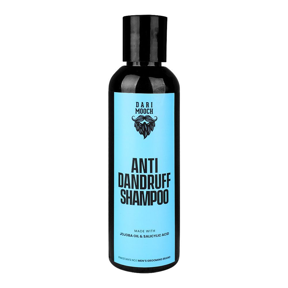 Dari Mooch Jojoba Oil & Salicylic Acid Anti Dandruff Shampoo, 180ml - Front View