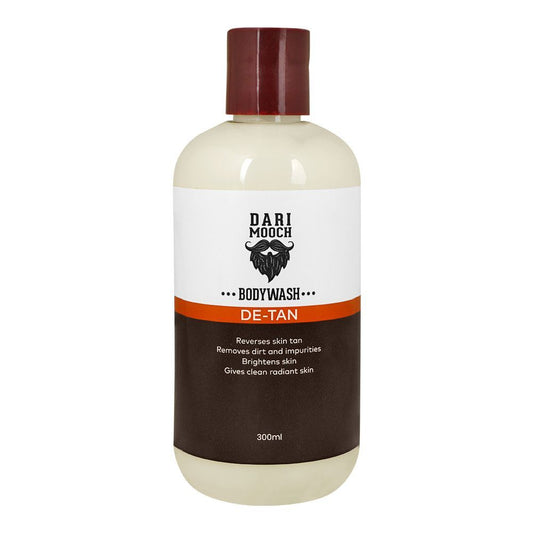 Dari Mooch De-Tan Body Wash, Removes Dirt, Brightens Skin, Gives Clean Radiant Skin, 300ml - Front View
