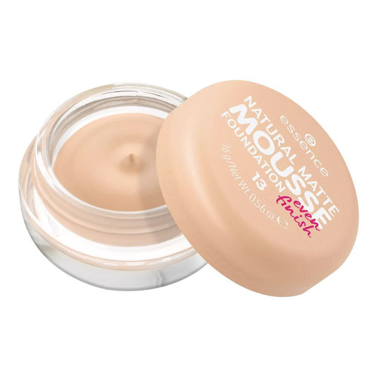 Essence Natural Matte Mousse Foundation, Vegan, 16g, 13 - Front View