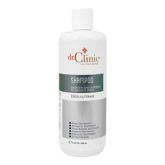 Dr.Clinic Hair Care Series Smooth And Softens To Reduce Frizz Shampoo, 400ml - Front View