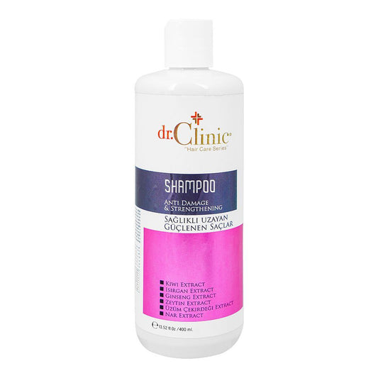 Dr.Clinic Hair Care Series Anti Damage & Strengthening Shampoo, 400ml - Front View