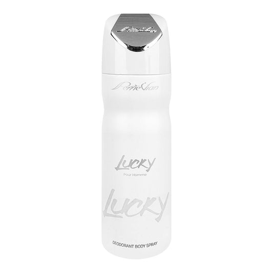 Perrie Vian Lucky Pour Homme Deodorant, Body Spray For Men, 200ml - Front View