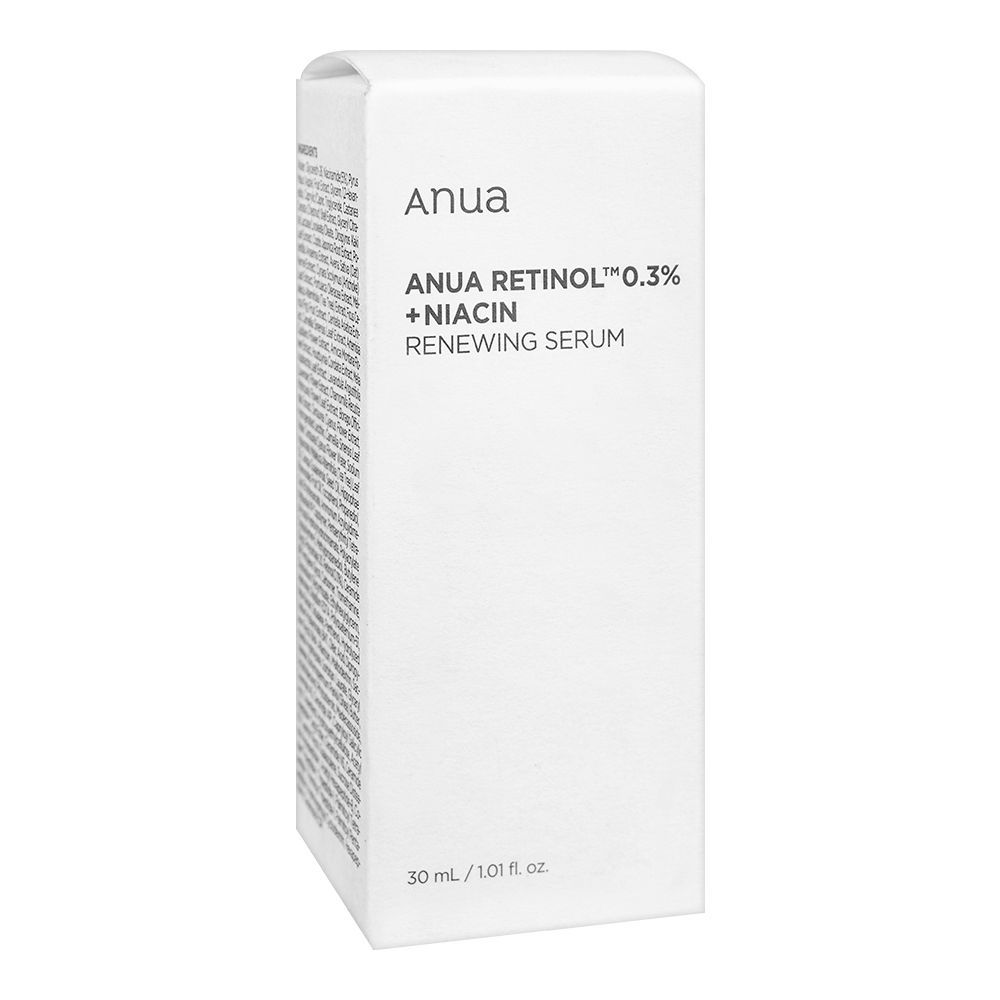 Anua Retinol + 0.3% Niacin Renewing Serum For Anti-Aging, 30ml - Front View