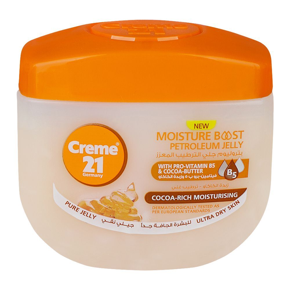 Creme 21 Moisture Cocoa-Rich Moisturizing Petroleum Jelly, 100ml -  Front View
