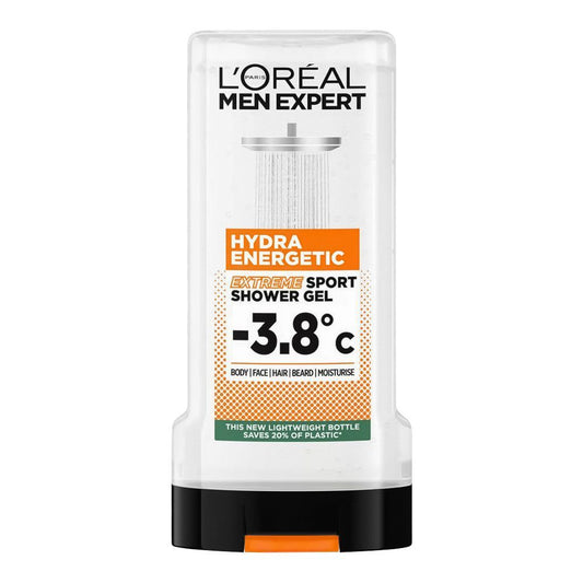 L'Oreal Paris Men Expert Hydra Energetic Extreme Sport Shower Gel, 300ml - Front View