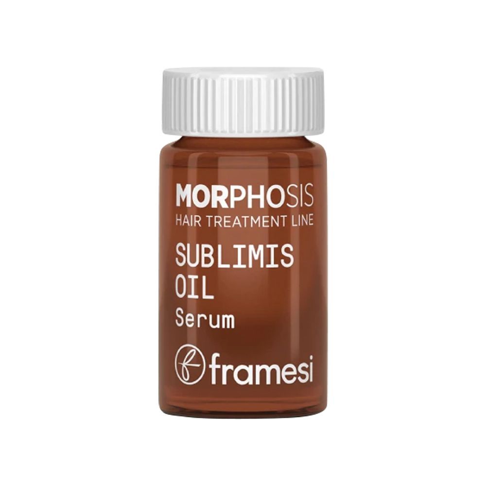 Framesi Morphosis Sublimis Oil Serum, For Hair Line Treatment, 6x15ml - Front View