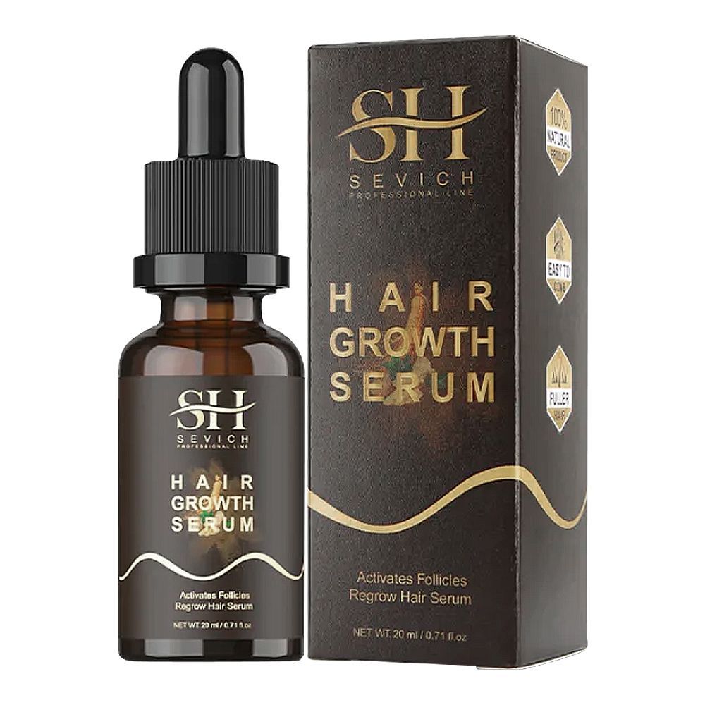 Sevich Hair Growth Serum, 20ml - Front View