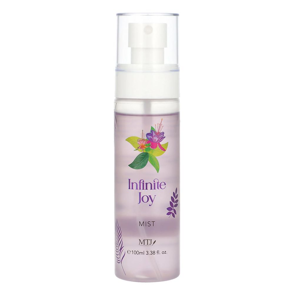 MTJ Tariq Jamil Infinite Joy Body Mist, For Men & Women, 100ml - Front View