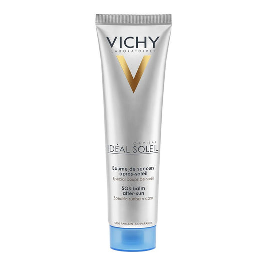 Vichy Capital Ideal Soleil After Sun SOS Balm Body Moisturizer, For All Skin Types, 100ml -  Front View