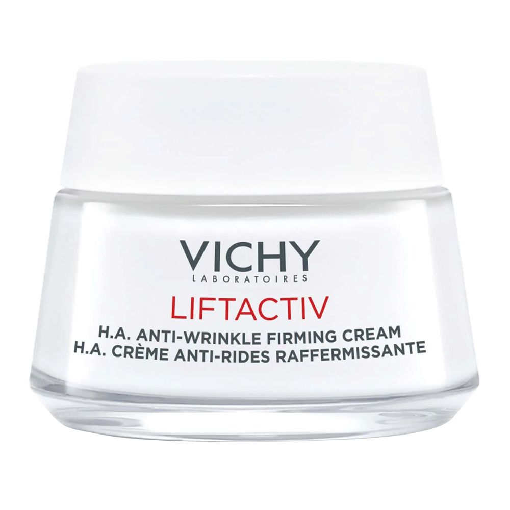 Vichy LiftActiv H.A. Anti-Wrinkle Firming Day Cream, For All Skin Types, 50ml -  Front View