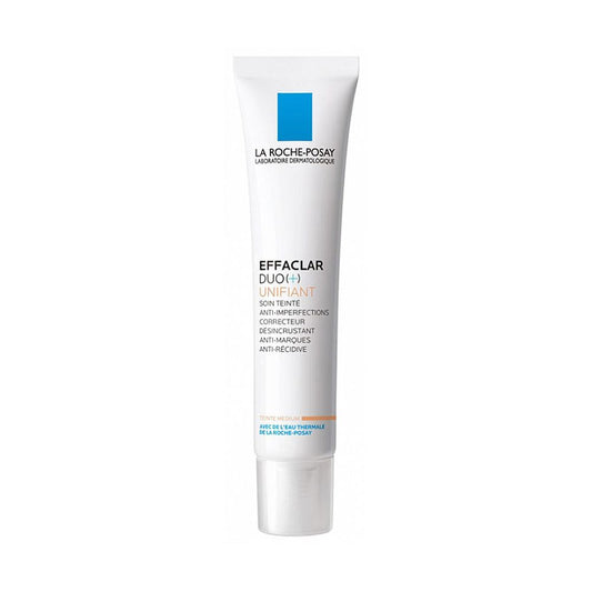 La Roche-Posay Effaclar Duo(+) Unifiant Tinted Anti-Acne Moisturizer 40ml, For Oily Blemish-Prone Skin, 40ml -  Front View