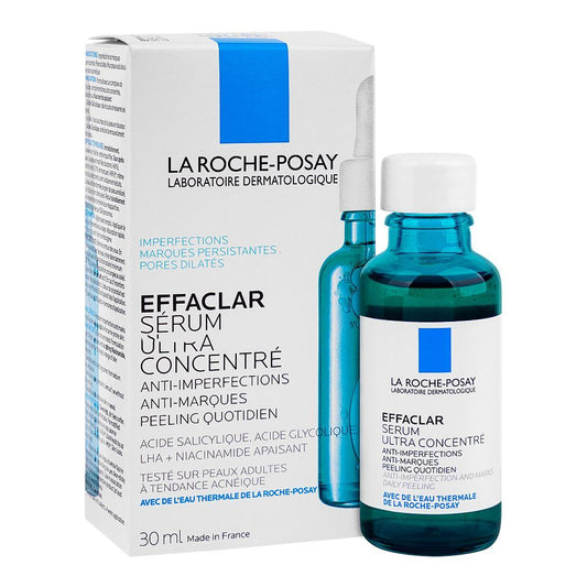 La Roche-Posay Effaclar Ultra Concentrated Serum, For Oily Acne-Prone Skin, 30ml - Front View