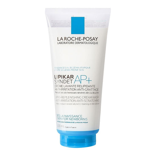 La Roche-Posay Lipikar Syndet AP+ Cream Body Wash, For Sensitive, Dry Skin, 200ml - Front View