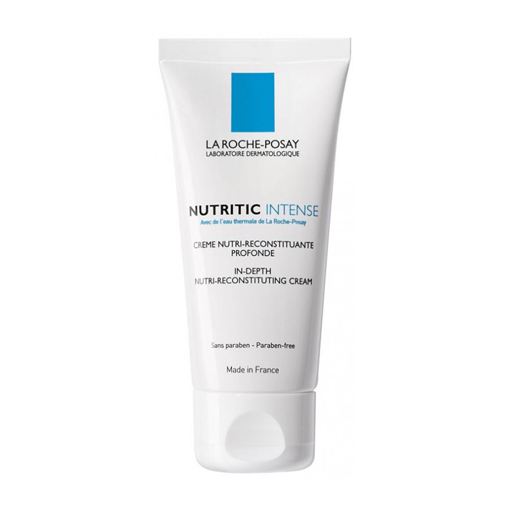 La Roche-Posay Nutritic Intense Paraben Free Cream, For Sensitive, Dry Skin, 50ml -  Front View