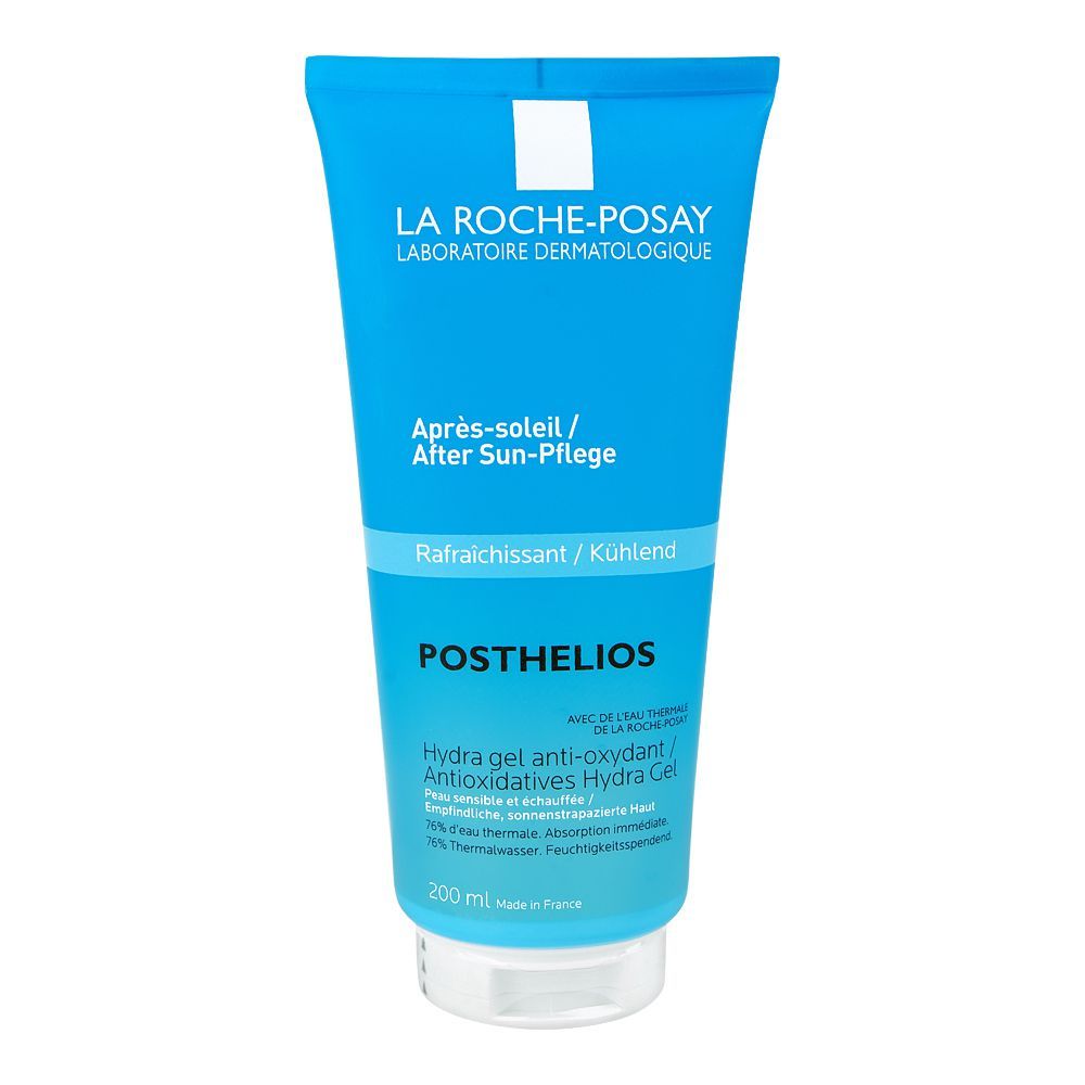 La Roche-Posay Posthelios Hydra-Gel Antioxidant After-Sun, For Sensitive Skin, 200ml - Front View