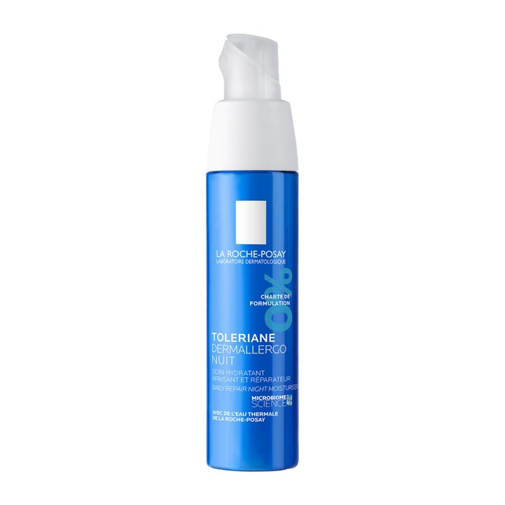 La Roche-Posay Toleriane Dermallergo Night Moisturizer, For All skin Types, 40ml -  Front View