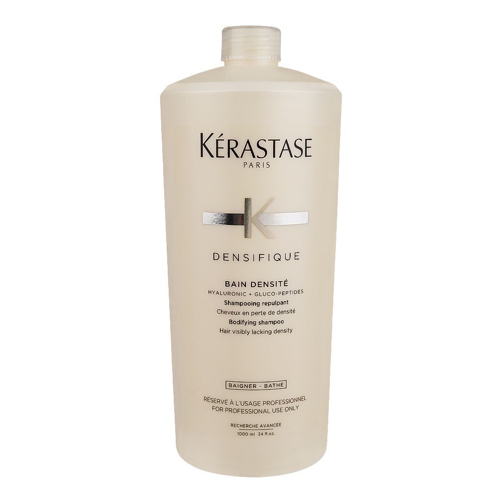Kerastase Densifique Bain Densite Shampoo, For Thinning and Weak Hair, 1000ml - Front View