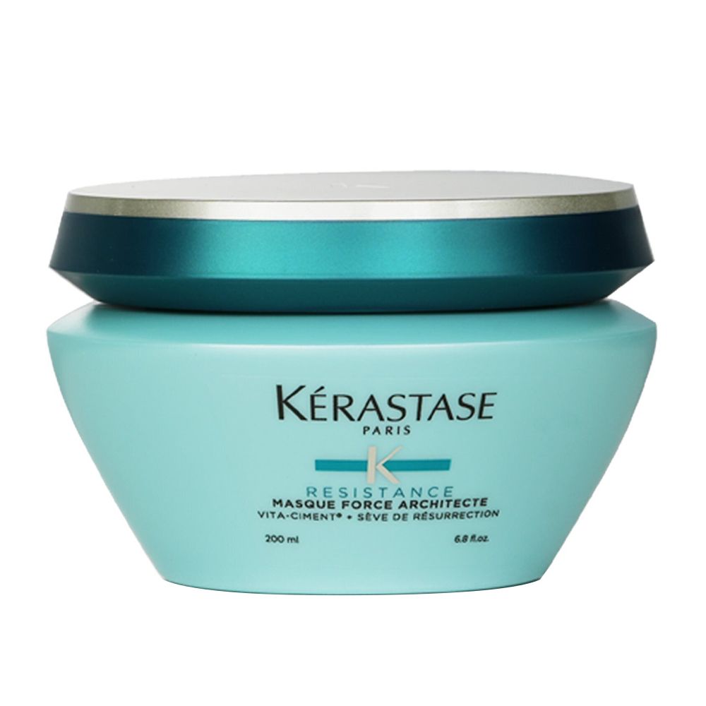 Kerastase Resistance Force Architecte Hair Mask, For Damaged and Over-Processed Hair, 200ml - Front View
