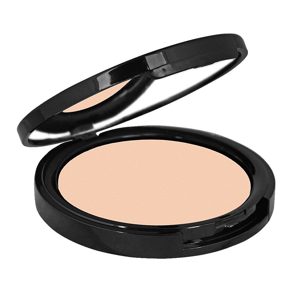 Masarrat Misbah Pro Matte Velvet Pressed Powder, 14g, Vanilla 02 - Front View