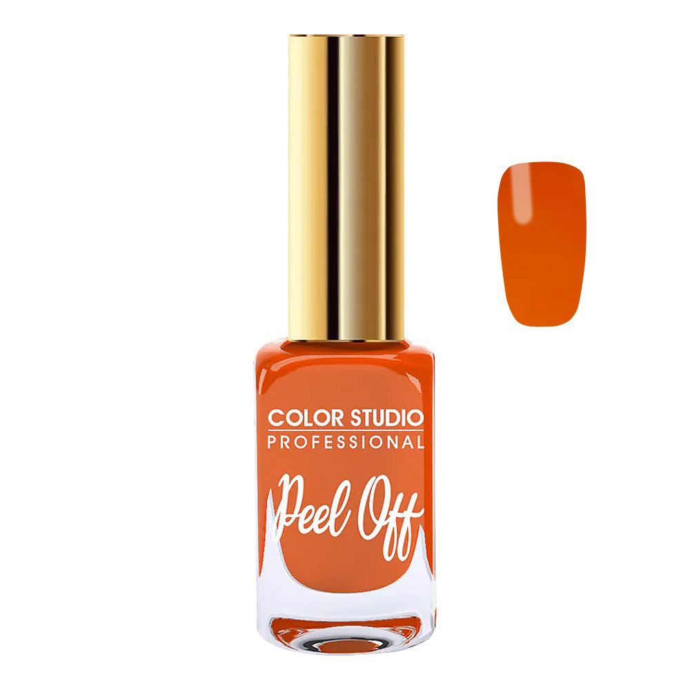 Color Studio Peel Off Water Based Nail Polish, 10ml, No. 4 - Front View