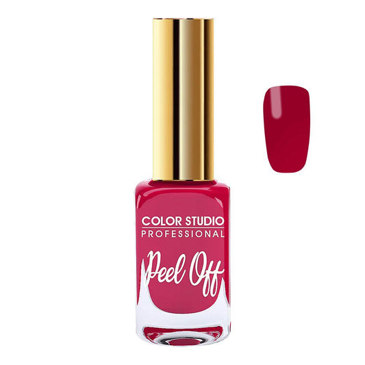Color Studio Peel Off Water Based Nail Polish, 10ml, No. 12 - Front View