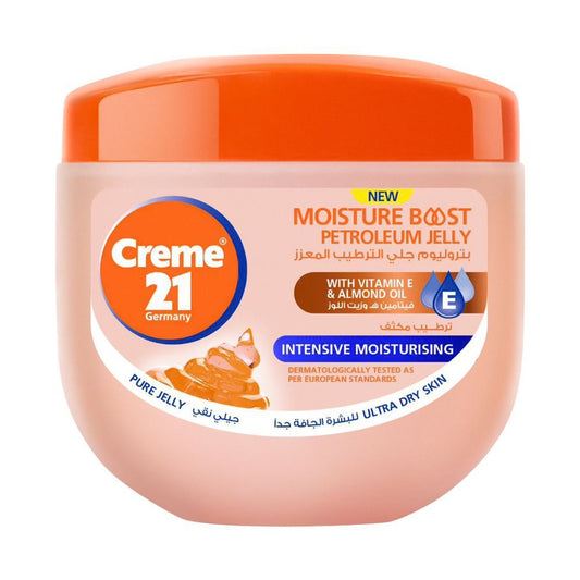Creme 21 Moisture Boost Intensive Moisturizing Petroleum Jelly, 300ml -  Front View
