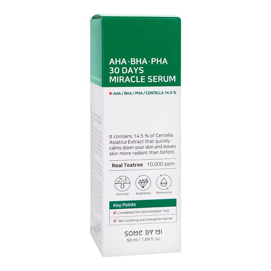 Some By MI AHA.BHA.PHA 30 Days Miracle Serum, For Blackheads and Pores, 50ml - Front View
