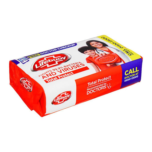Lifebuoy Total Protect Soap, 162g - Front View