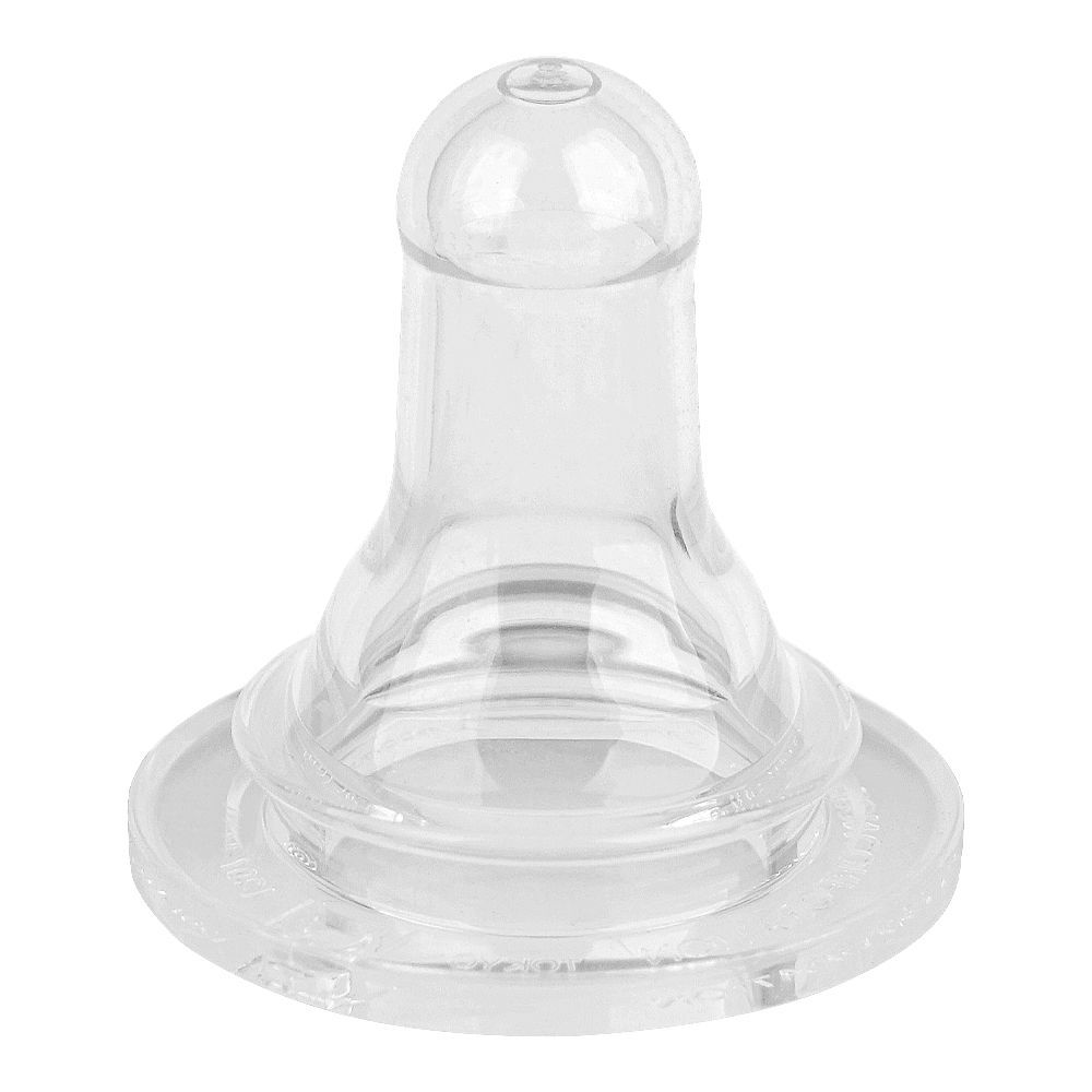 Pigeon Silicone Nipple, Medium, For 2-7 Months, A-01763 - Front View
