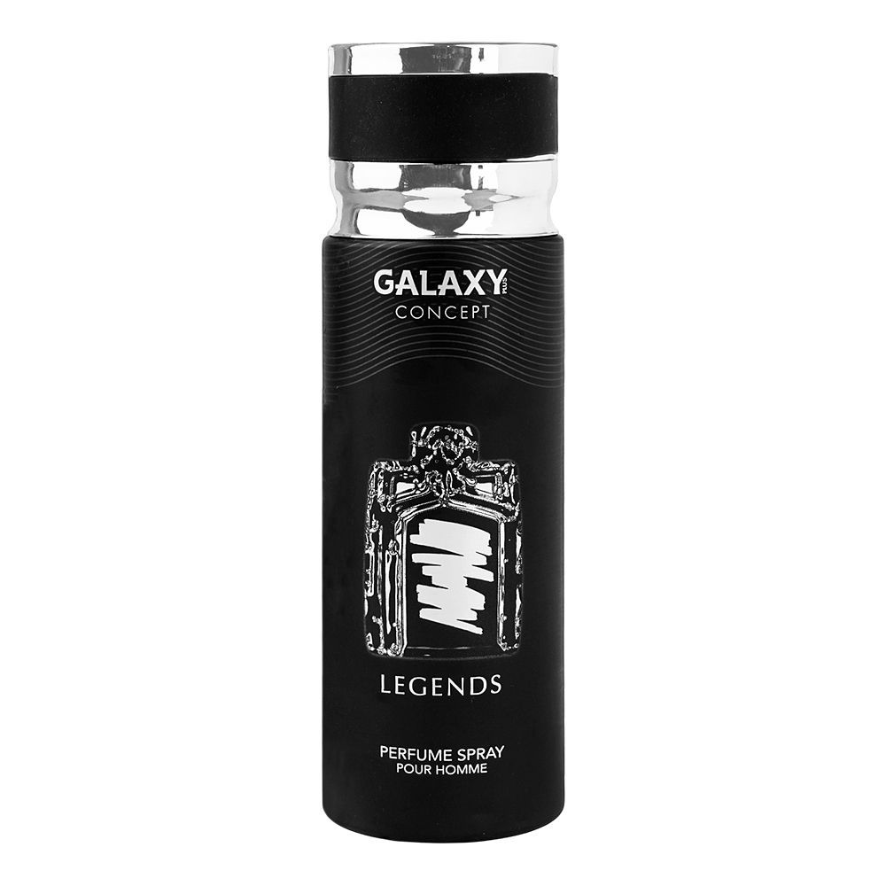 Galaxy Concept Legends Perfume Body Spray, For Men, 200ml - Front View