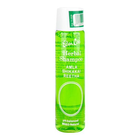 Eden Roc Herbal Shampoo With Amla, Shikakai & Reetha, For Hair Fall & Damaged Hair, 200ml - Front View