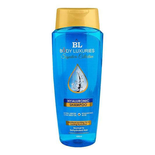 Body Luxuries Signature Collection Hyaluronic Shampoo, For Normal Hair, 400ml - Front View