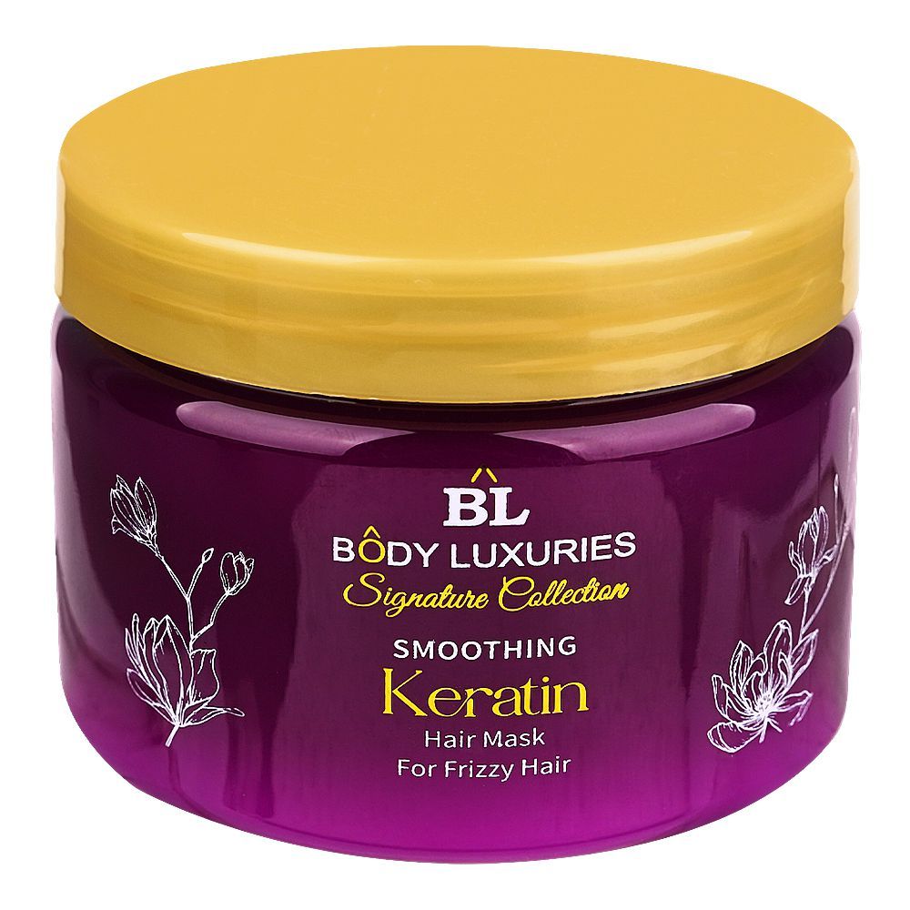 Body Luxuries Signature Collection Smoothing Keratin Hair Mask, For Frizzy Hair, 300ml - Front View