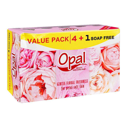 Opal Floral Freshness Soap, 4+1 Value Pack - Front View